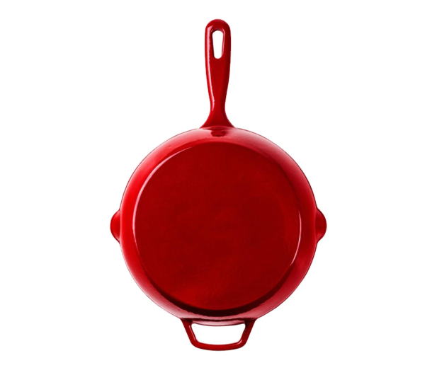Gerlach Natur Iron Patelnia żeliwna 28cm bordo - 1574695 - zdjęcie 6